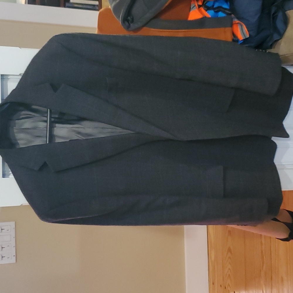 Michael Kors mens wool blend blazer good